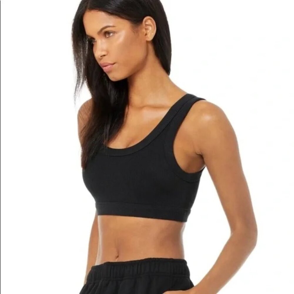Alo Yoga Wellness Bra Size XS Black